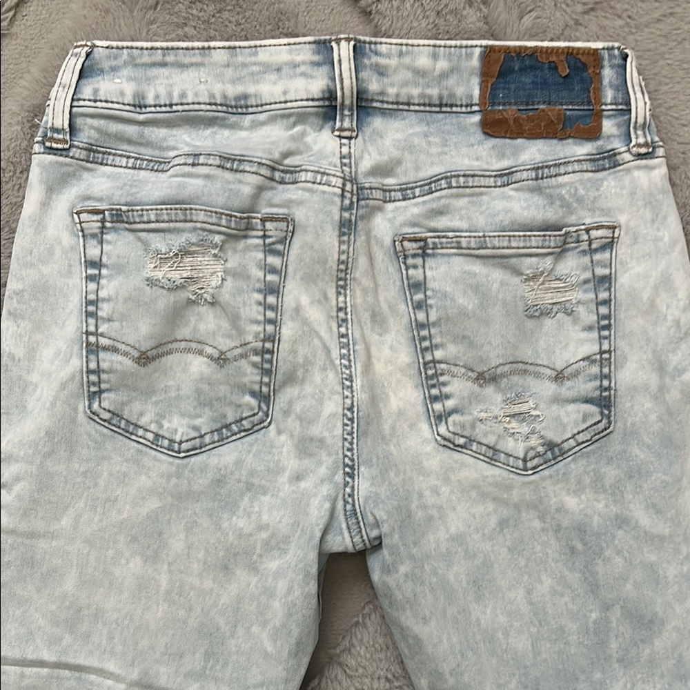 **LAST CHANCE!! American Eagle Outfitters Men’s Slim Cut Distressed Jeans - Picture 8 of 14